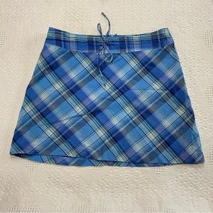 Y2K Exact Change Plaid Skirt (11)